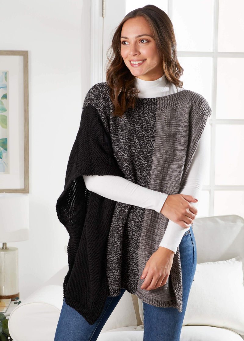 Bobbin AsymmetricPoncho 1034