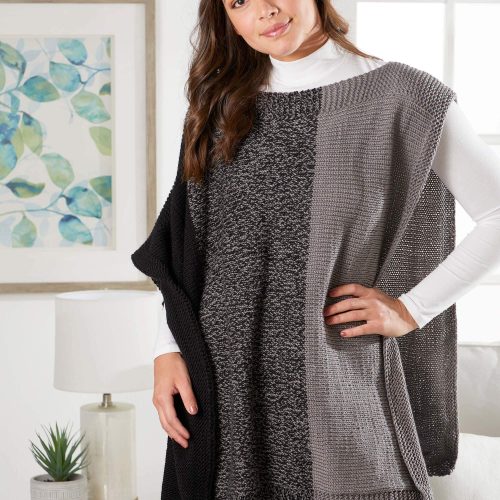 Bobbin AsymmetricPoncho 1037