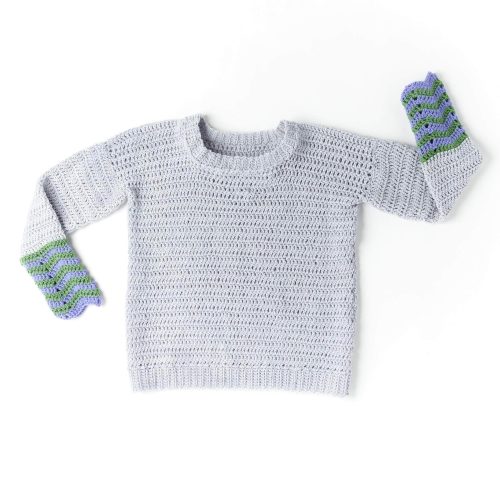 CheveronCuffPullover 2