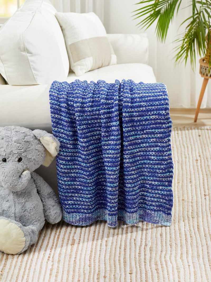 CottonFairBulky BabyBluesBlanket 2