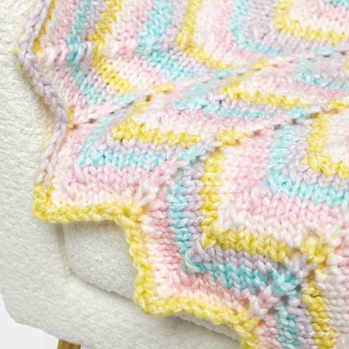 Fable KnitChevronFableBabyBlanket 4