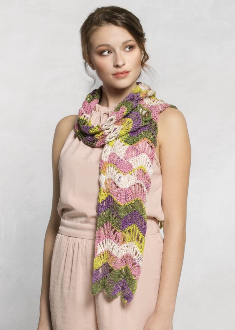 Garden DianthusScarf 1