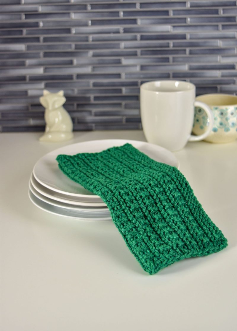 HomeCotton BarsandRibKnitWashcloth