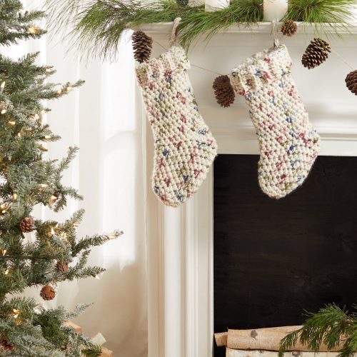 Fireside Crochet Stocking